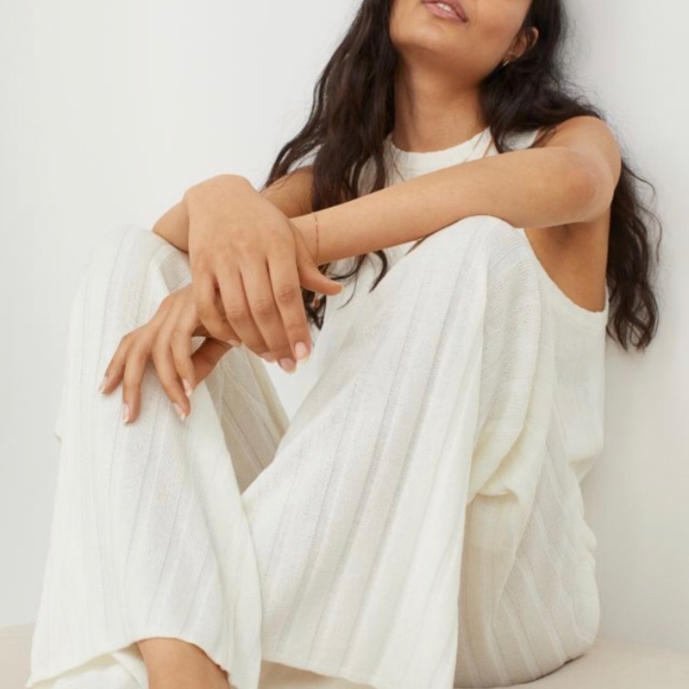 H&M Ribbed Knit Pants - Picture 3 of 7